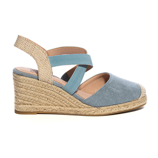 Sandali Espadrillas Kharisma 1165 Blu