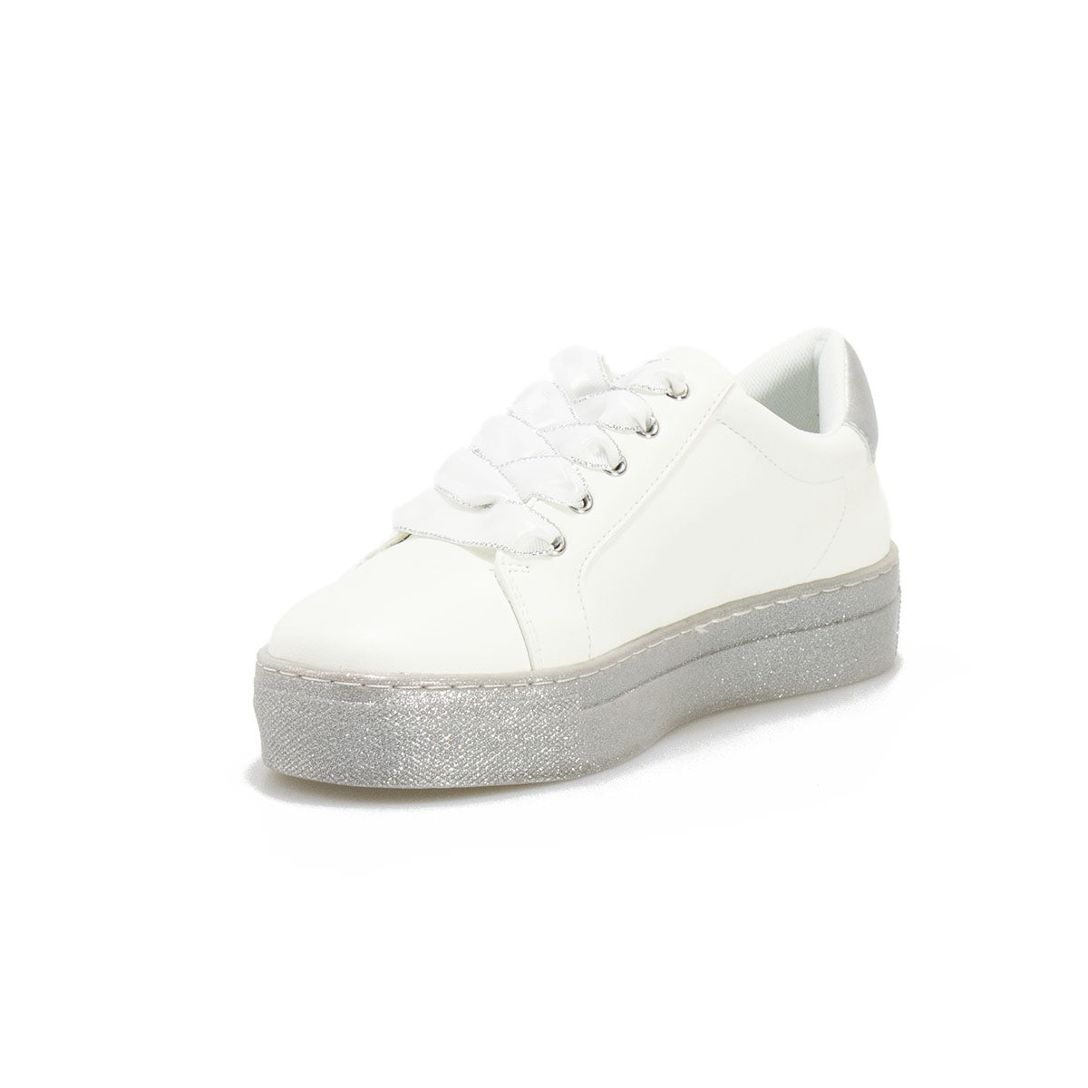 LIUJO 4A2487EX014S10S8 SILVER WHITE Sneakers Bambina 