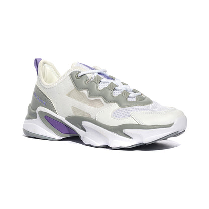 LUMBERJACK SW97111-002 WHITE GREY Sneakers Donna 