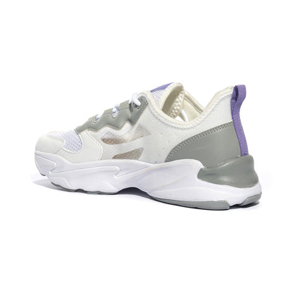 LUMBERJACK SW97111-002 WHITE GREY Sneakers Donna 