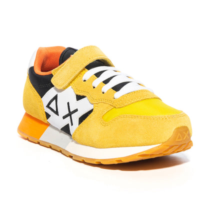 SUN 68 BZ32311 GIALLO NERO Sneakers Bambino 