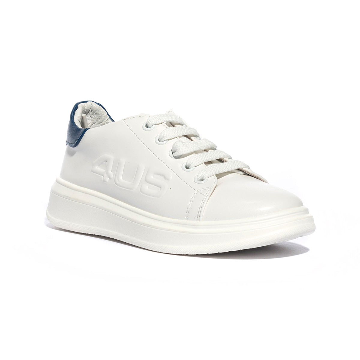 4US 42350 WHITE ROYAL Sneakers Bambino 