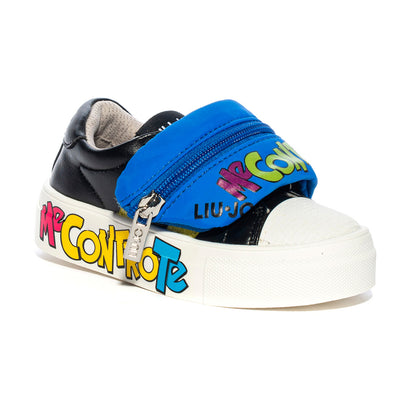 LIUJO 4F0829EX014 BLACK BLUE Sneakers Bambina 