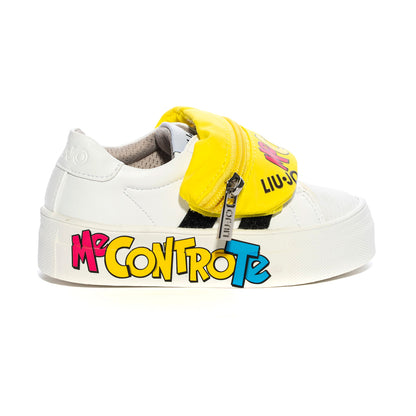 LIUJO 4F0829EX014 MILK YELLOW Sneakers Bambina 