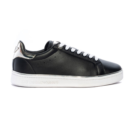 ARMANI X7X009 BLACK SILVER Sneakers Donna 