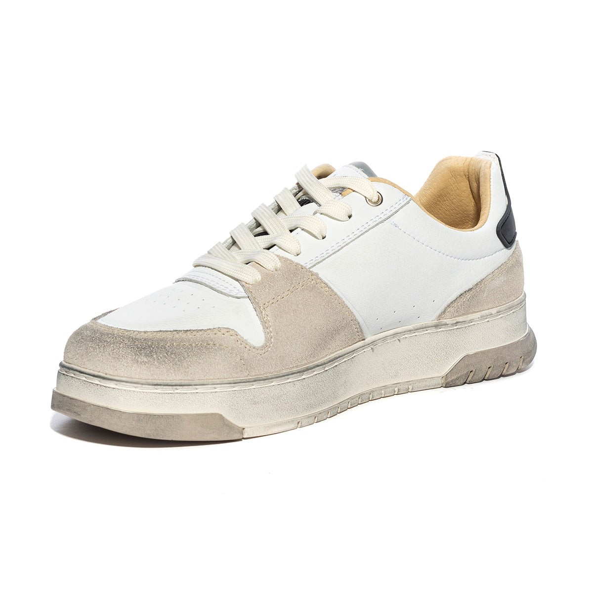 BLAUER S3HARPER07 WHITE BLACK Sneakers Uomo 