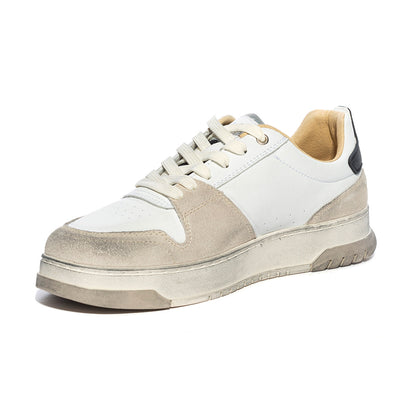 BLAUER S3HARPER07 WHITE BLACK Sneakers Uomo 