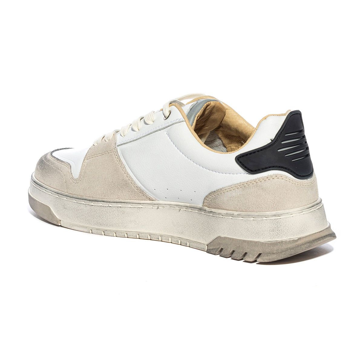 BLAUER S3HARPER07 WHITE BLACK Sneakers Uomo 