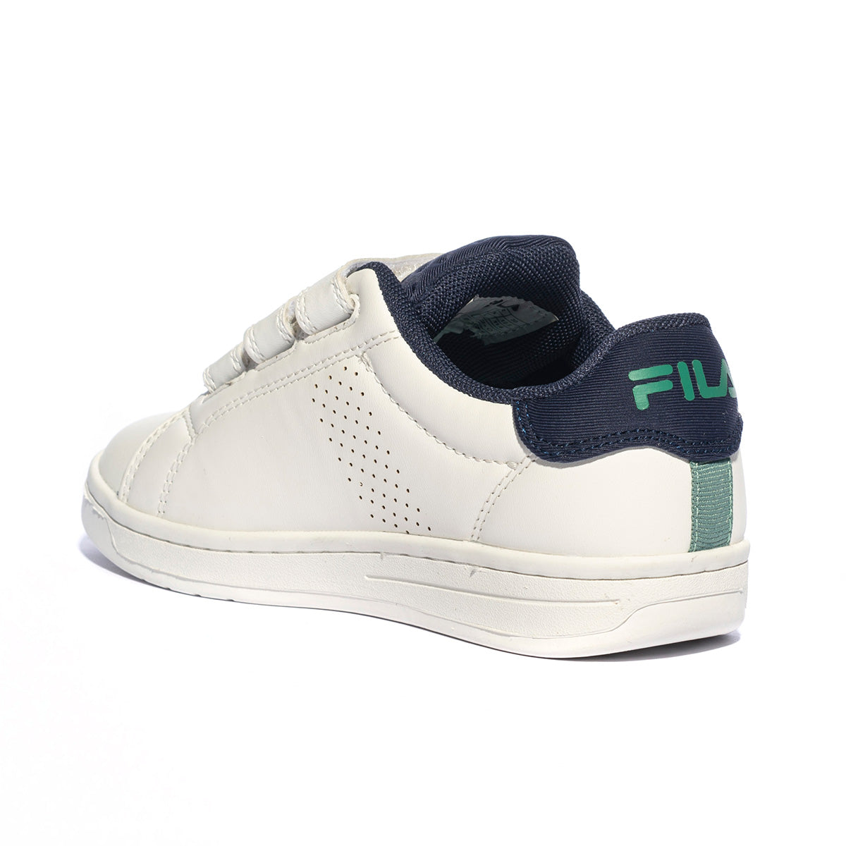 Sneakers Fila Crosscourt 2 Nt Velcro Kids Bianche Blu