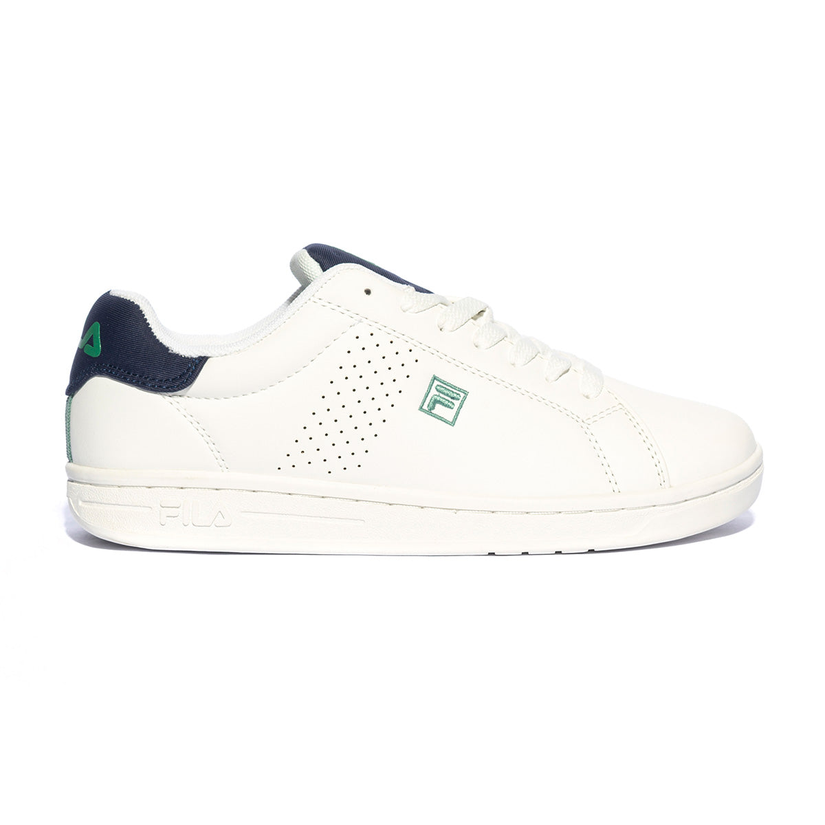 Sneakers FIla Crosscourt Bianche Blu