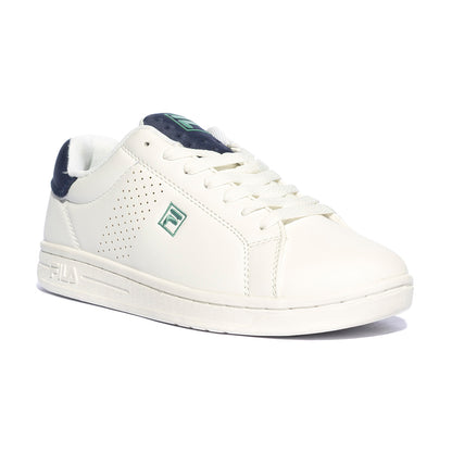 Sneakers FIla Crosscourt Bianche Blu