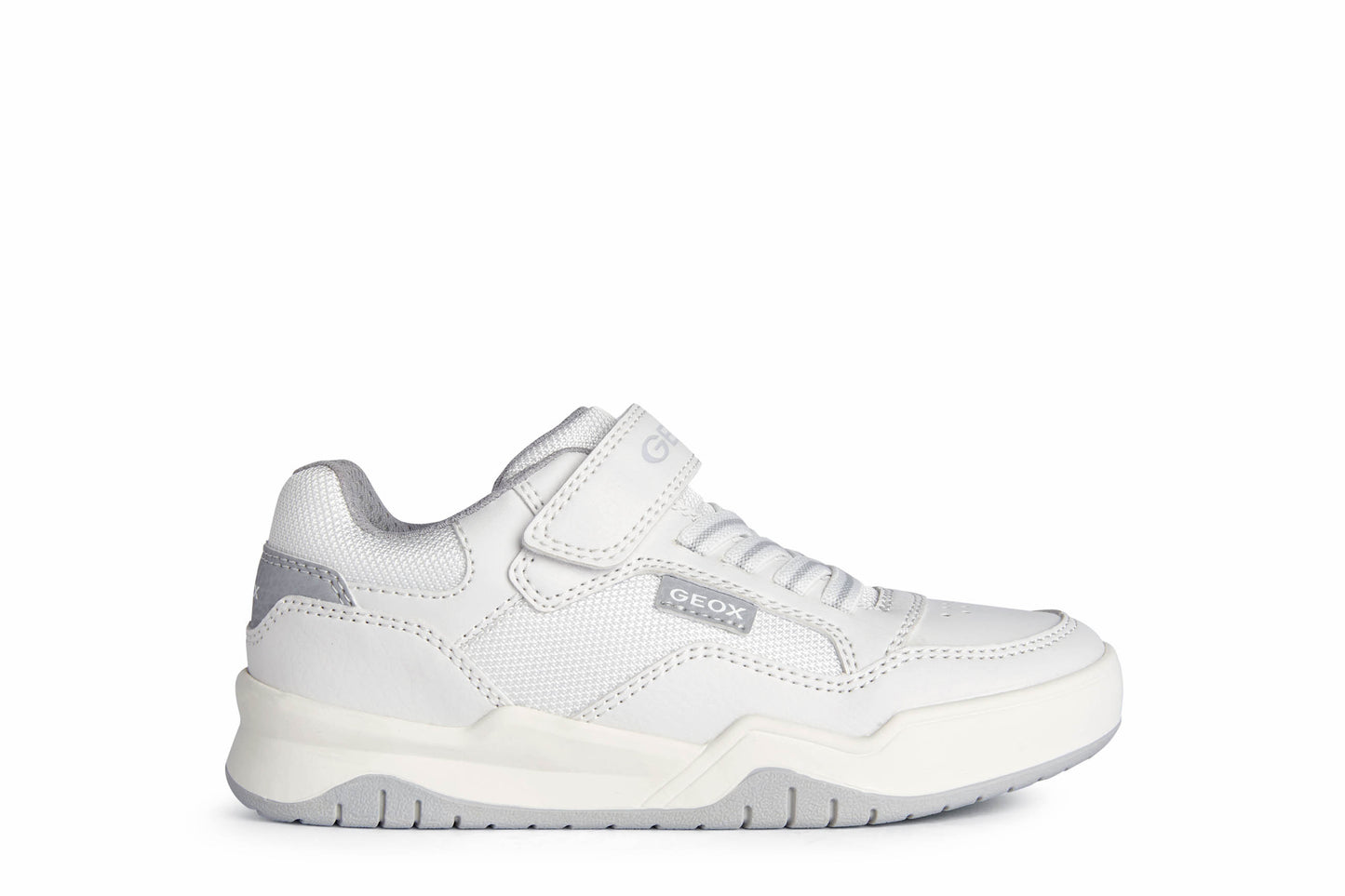GEOX J167RB WHITE LT GREY C1236 Sneakers Bambino 