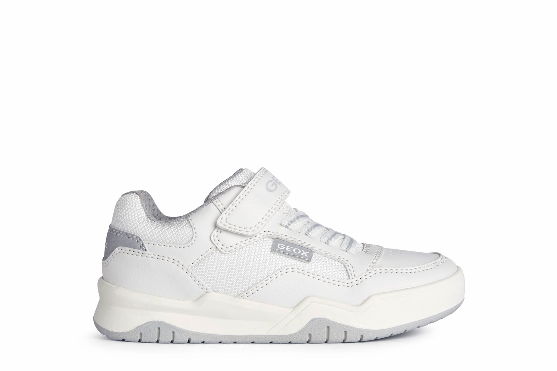 GEOX J167RB WHITE LT GREY C1236 Sneakers Bambino 