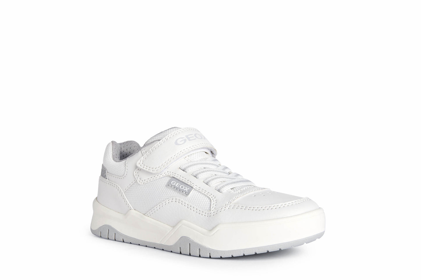GEOX J167RB WHITE LT GREY C1236 Sneakers Bambino 