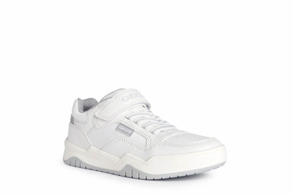 GEOX J167RB WHITE LT GREY C1236 Sneakers Bambino 