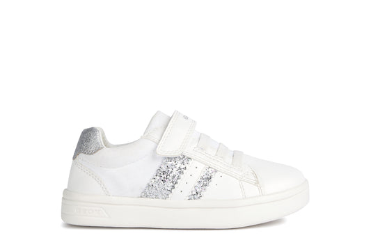 GEOX J354MEWHITE SILVER C0007