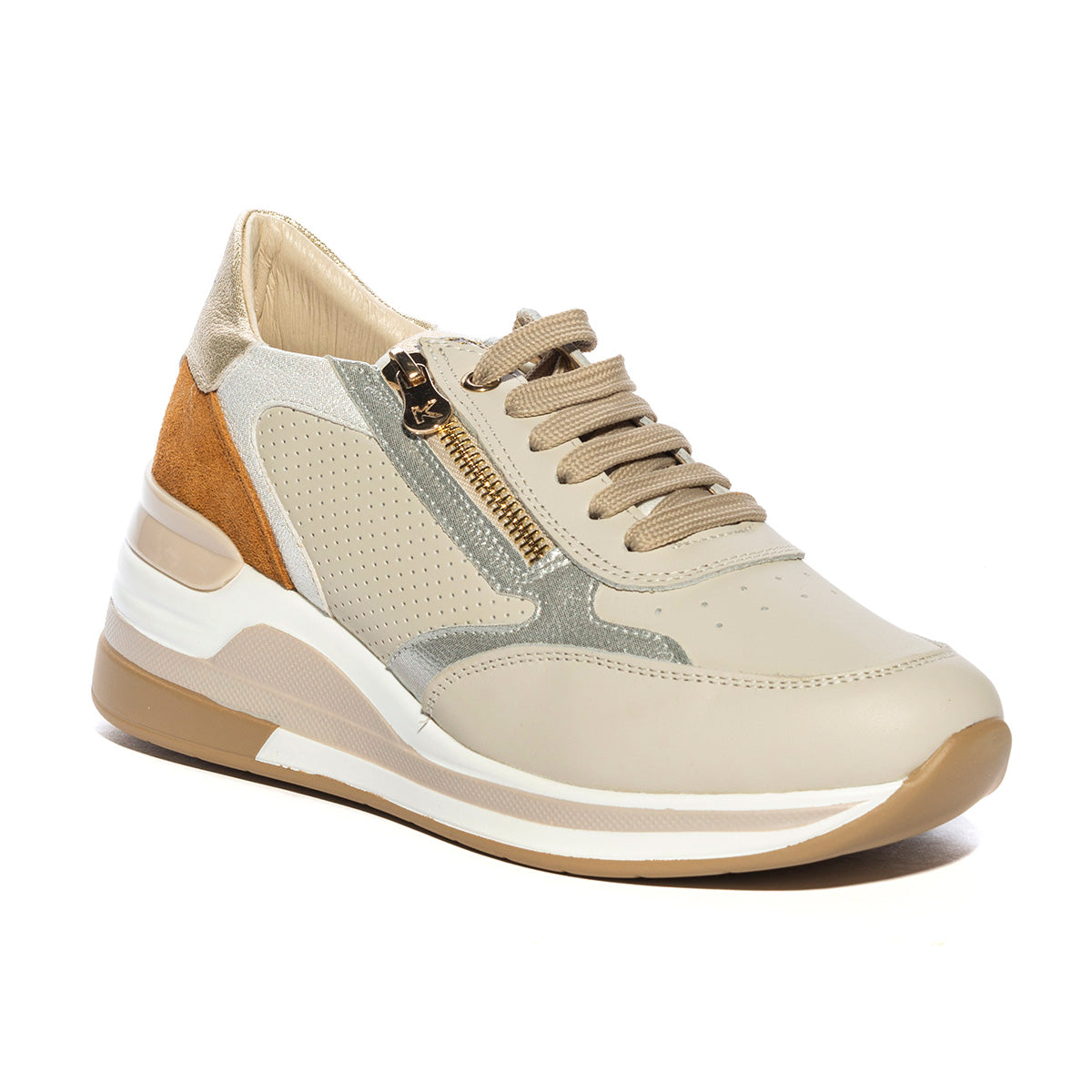 KEYS K7624 BEIGE Sneakers Donna 