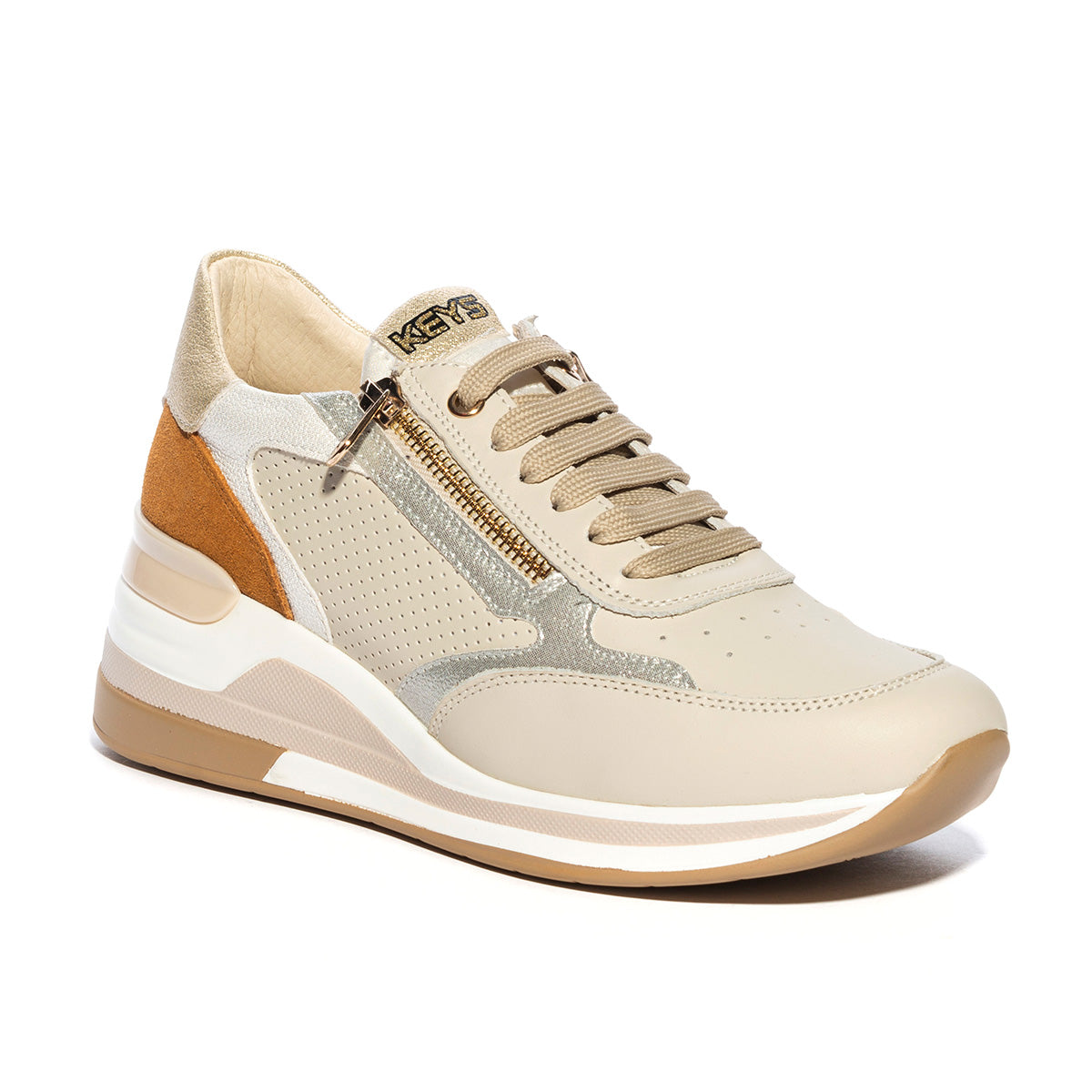 KEYS K7624 BEIGE Sneakers Donna 