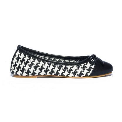 KHARISMA 8177 NERO BIANCO Ballerine Donna 