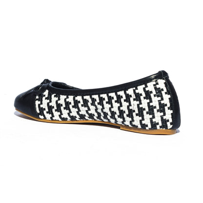 KHARISMA 8177 NERO BIANCO Ballerine Donna 