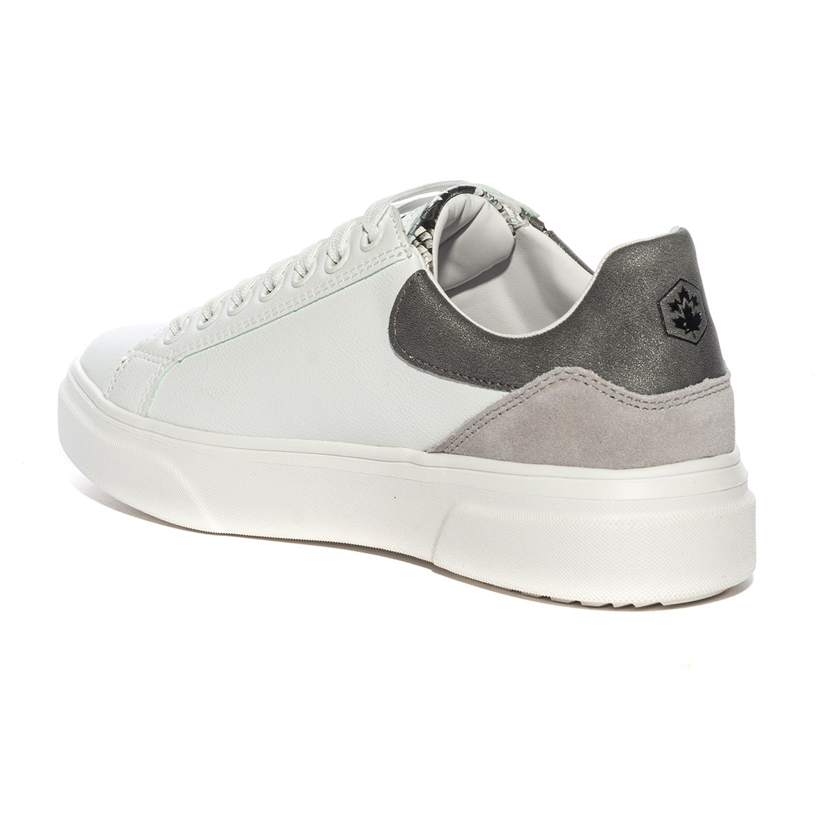LUMBERJACK SWH0605-001 WHITE SILVERM0167 Sneakers Donna 
