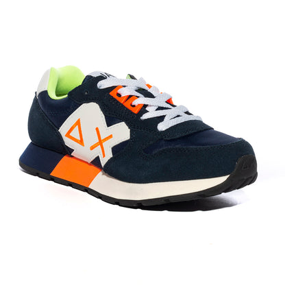 Sneakers Sun68  Boy'S Jaki Fluo  Blu