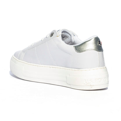 U.S. POLO ASSN. TAMOS WHITE Sneakers Donna 