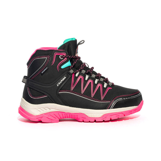 Sneakers Alpina Al301 Nere Fuxia