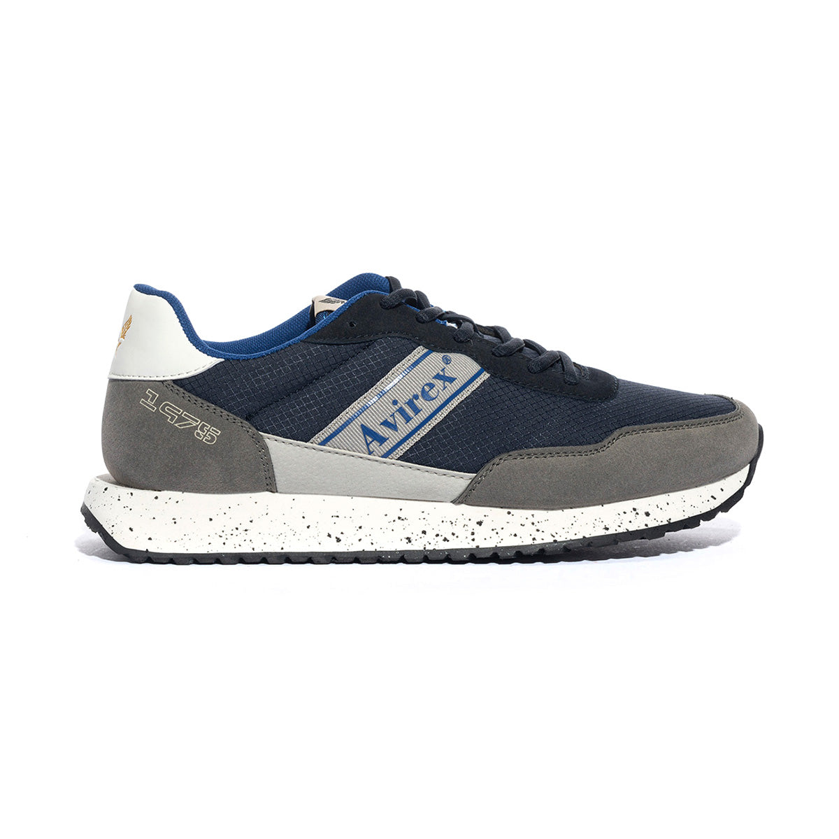 AVIREX OS AV41M42601 GREY NAVY Sneakers Uomo 