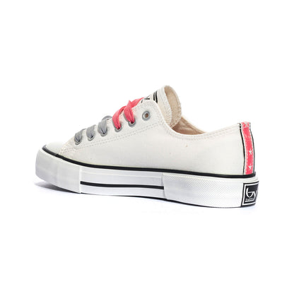 Sneakers Byblos Y100 Bianche Rosa