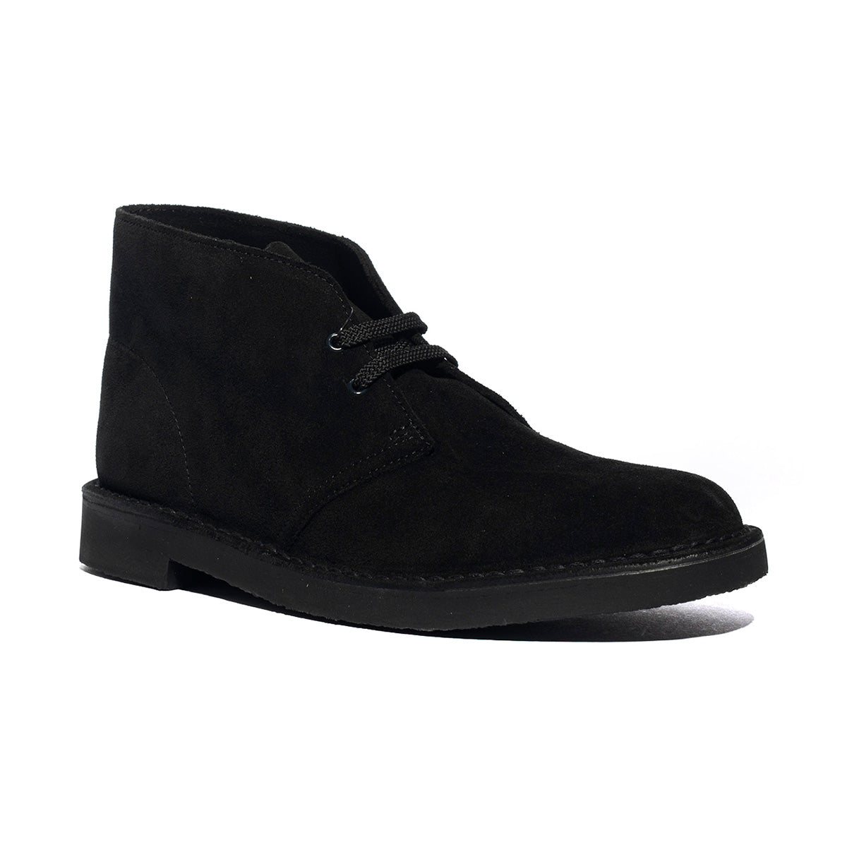 CLARKS 153527BLK WAXY SUEDE