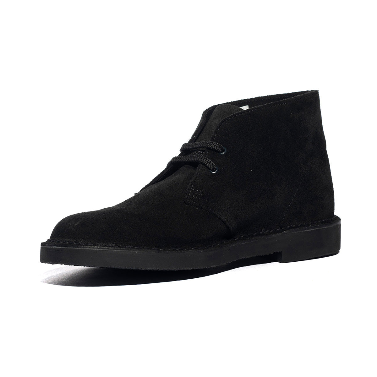 CLARKS 153527BLK WAXY SUEDE