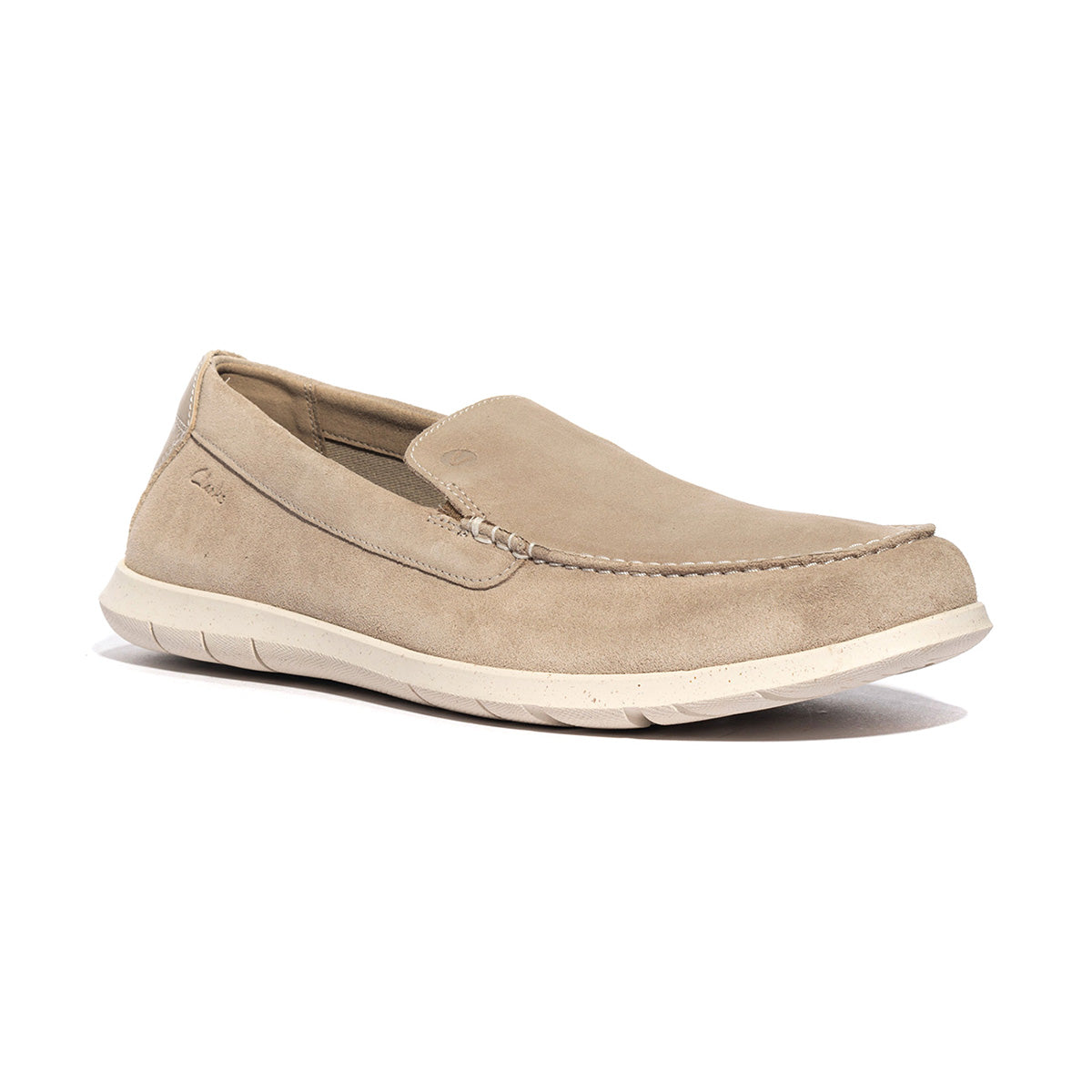 CLARKS 176958SAND SUEDE