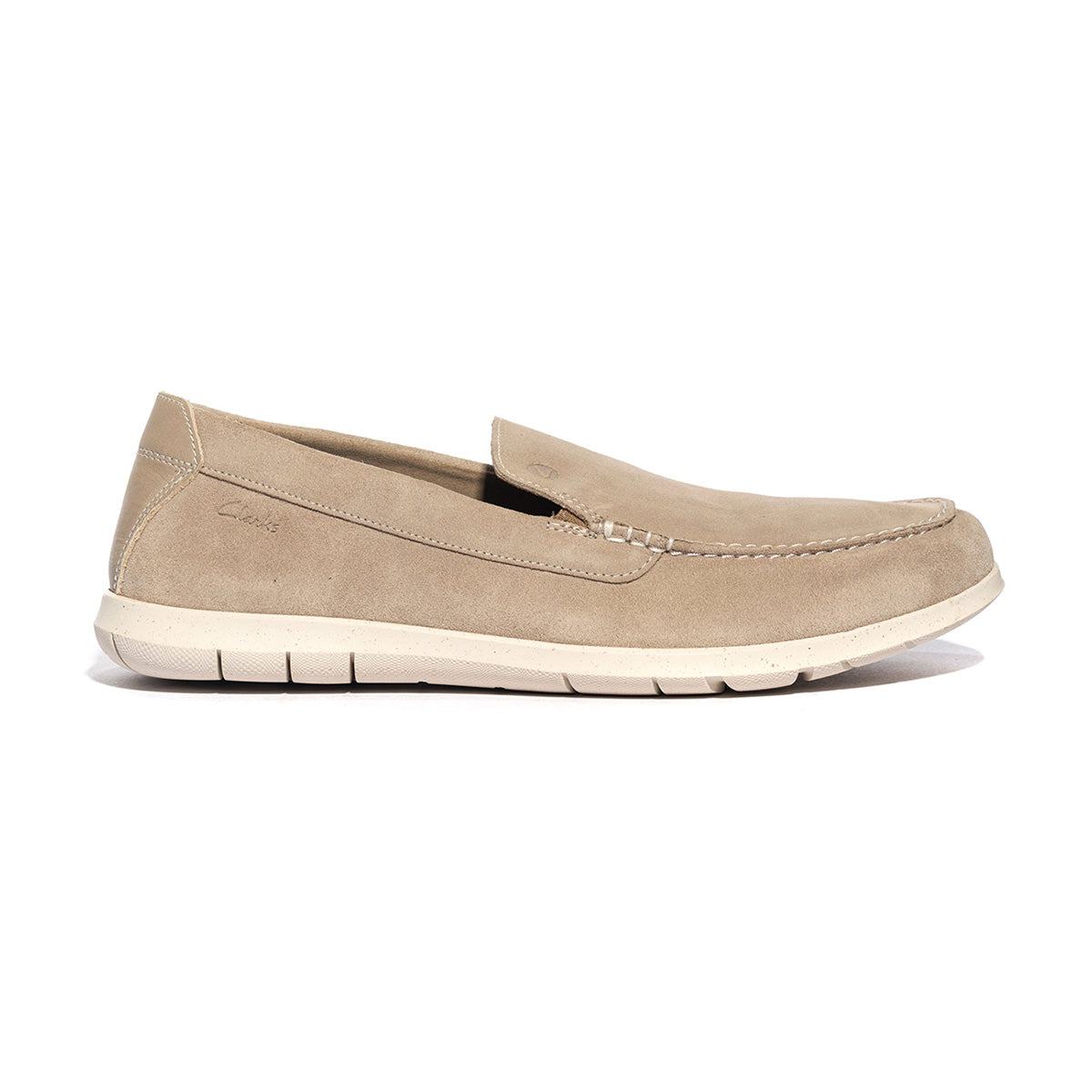 CLARKS 176958SAND SUEDE