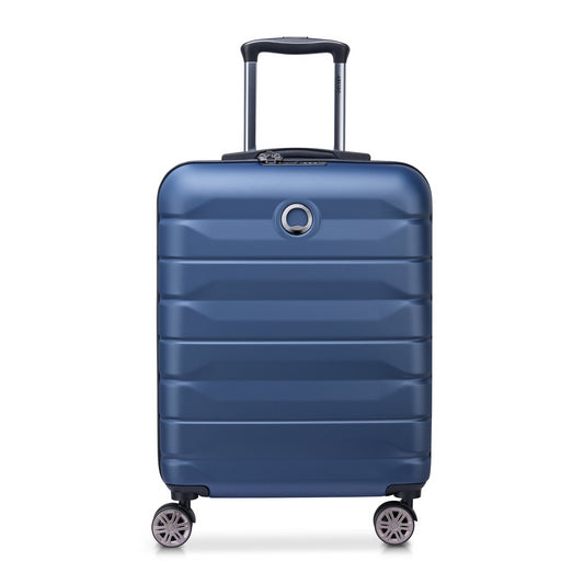 TROLLEY DELSEY AIR ARMOUR CARRY ON SLIM 55cm BLU NOTTE