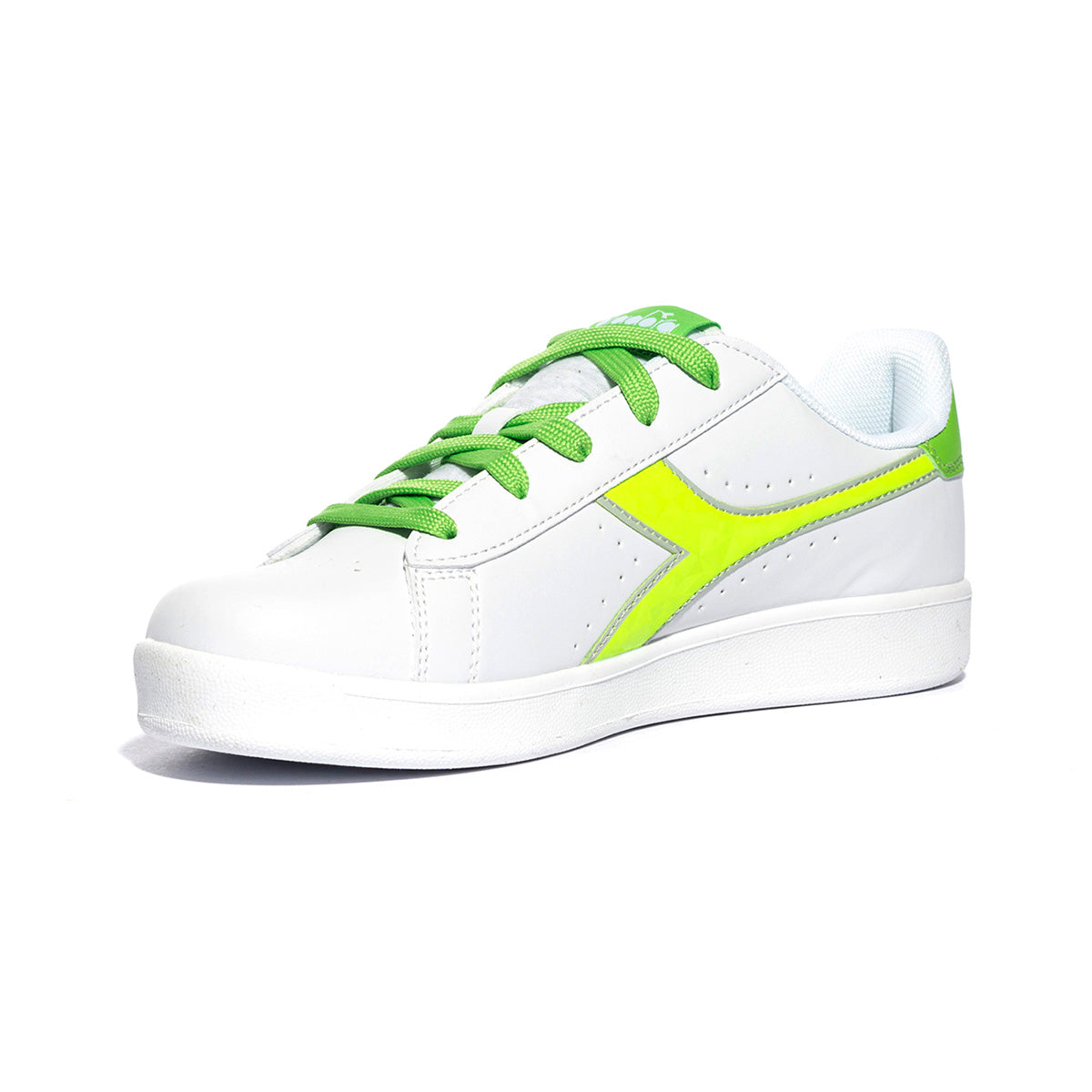 DIADORA 101.179742 BIANCO VERDE FLASH Sneakers Bambino 