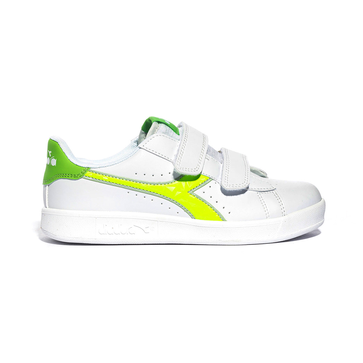 DIADORA 101.179743 BIANCO VERDE FLASH Sneakers Bambino 