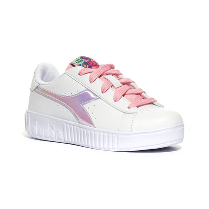 DIADORA 501.180436BIANCO VIOLA ACCENNO