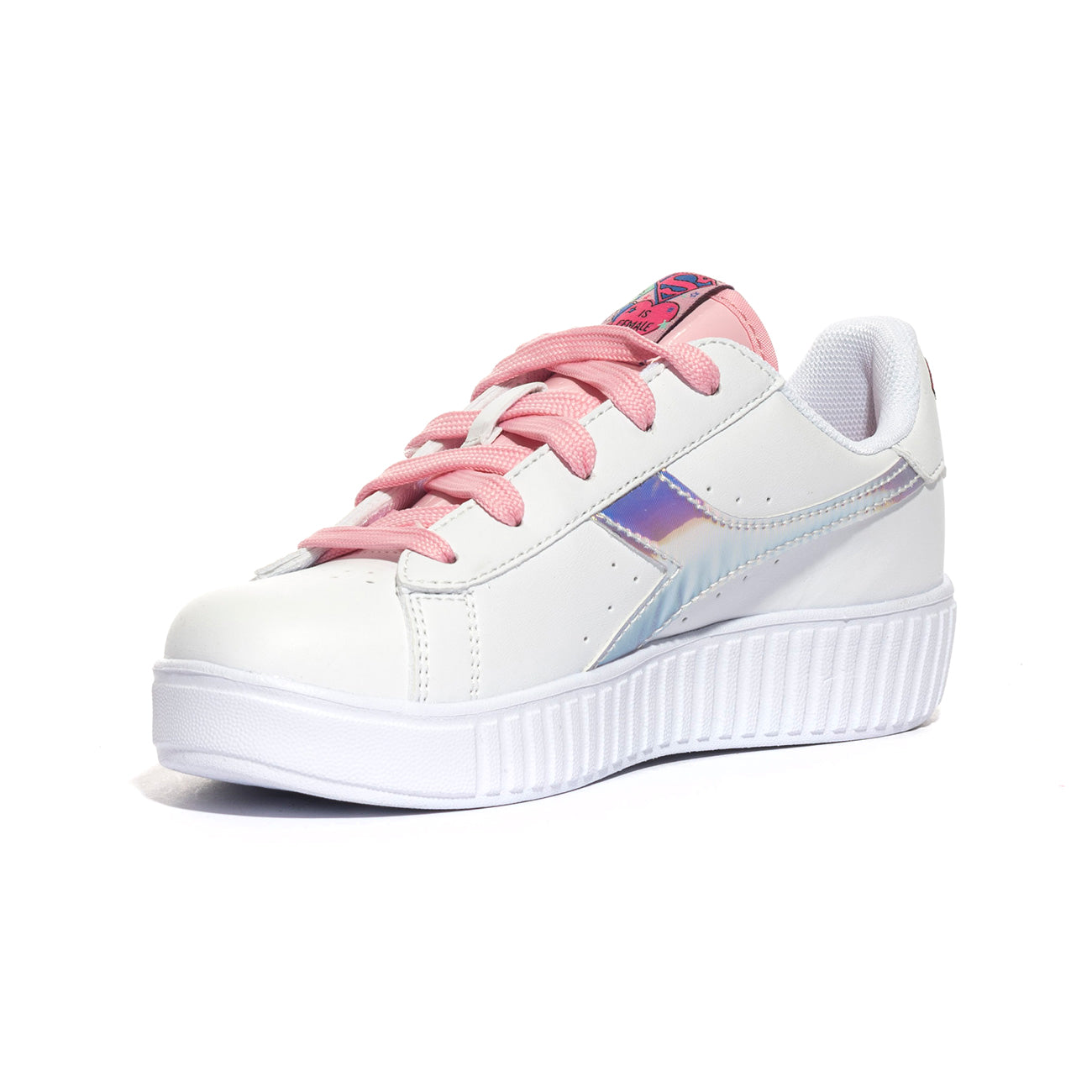 DIADORA 501.180436BIANCO VIOLA ACCENNO