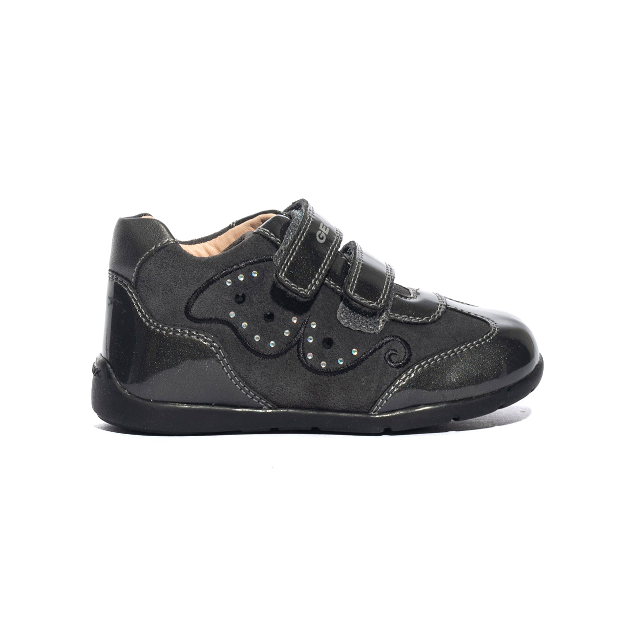 GEOX B9451A022HIC9002 DK GREY Sneakers Bambina 