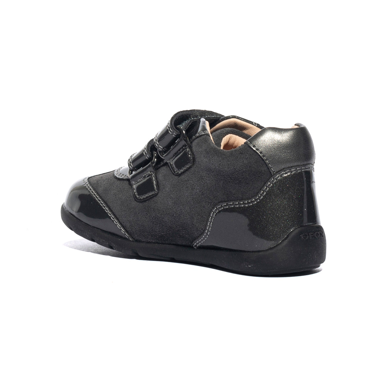 GEOX B9451A022HIC9002 DK GREY Sneakers Bambina 