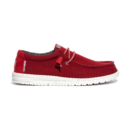 Slip-on Hey Dude Wally Sport Mesh Dark Red