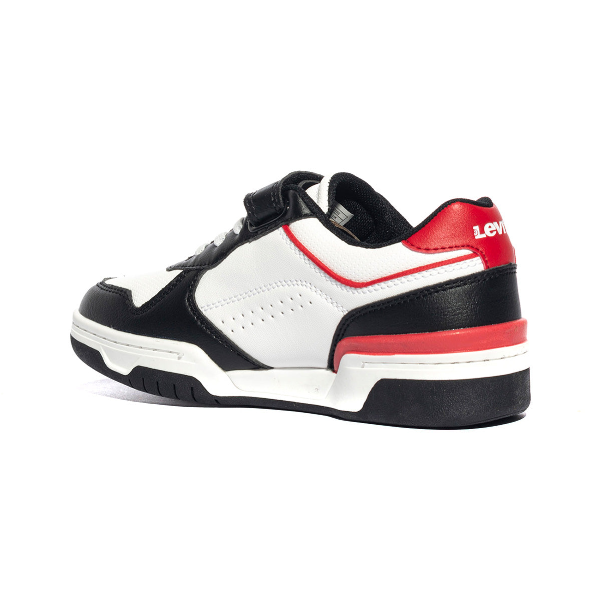 LEVI'S VDER0010SBLACK WHITE RED