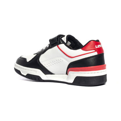 LEVI'S VDER0010SBLACK WHITE RED