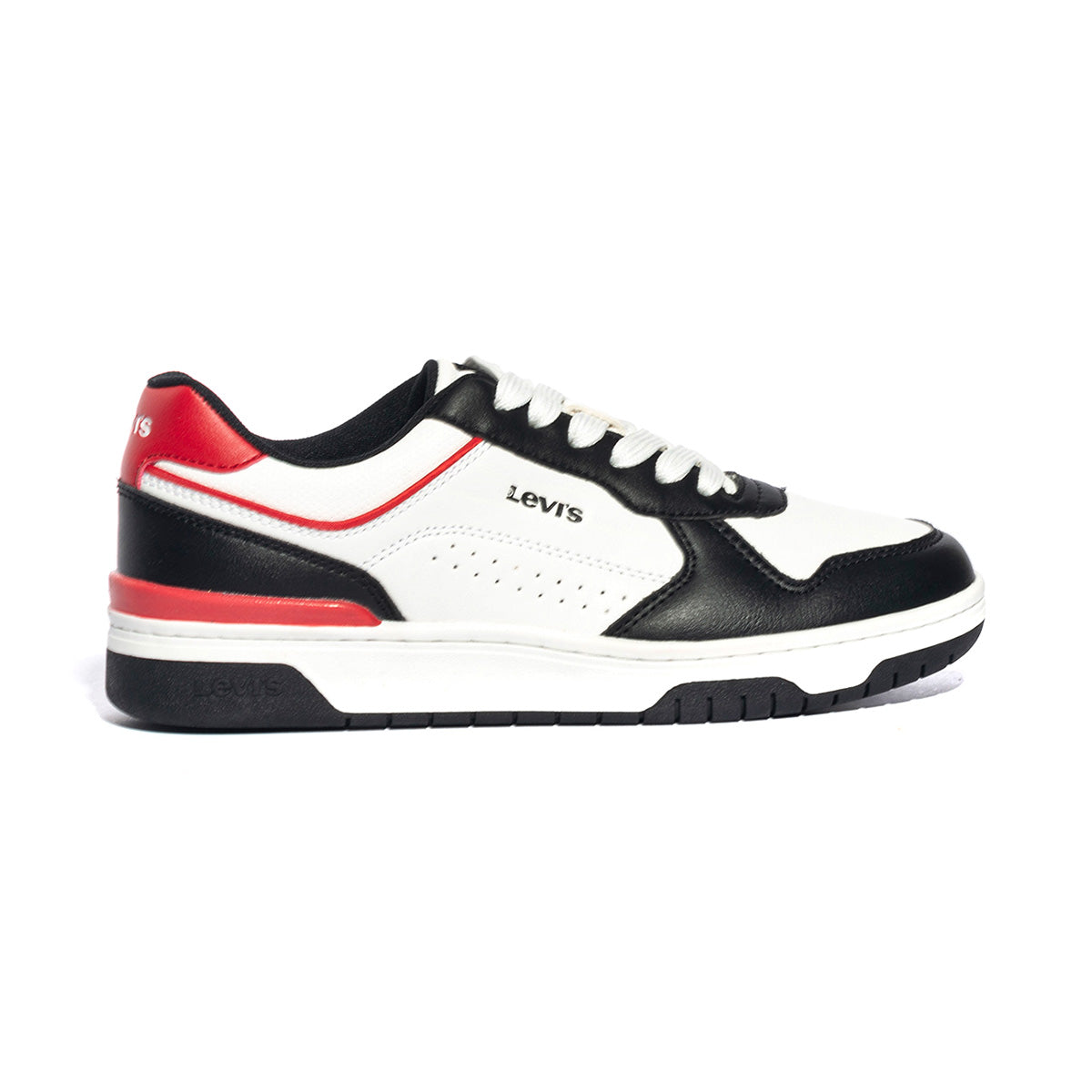 LEVI'S VDER0011SBLACK WHITE RED