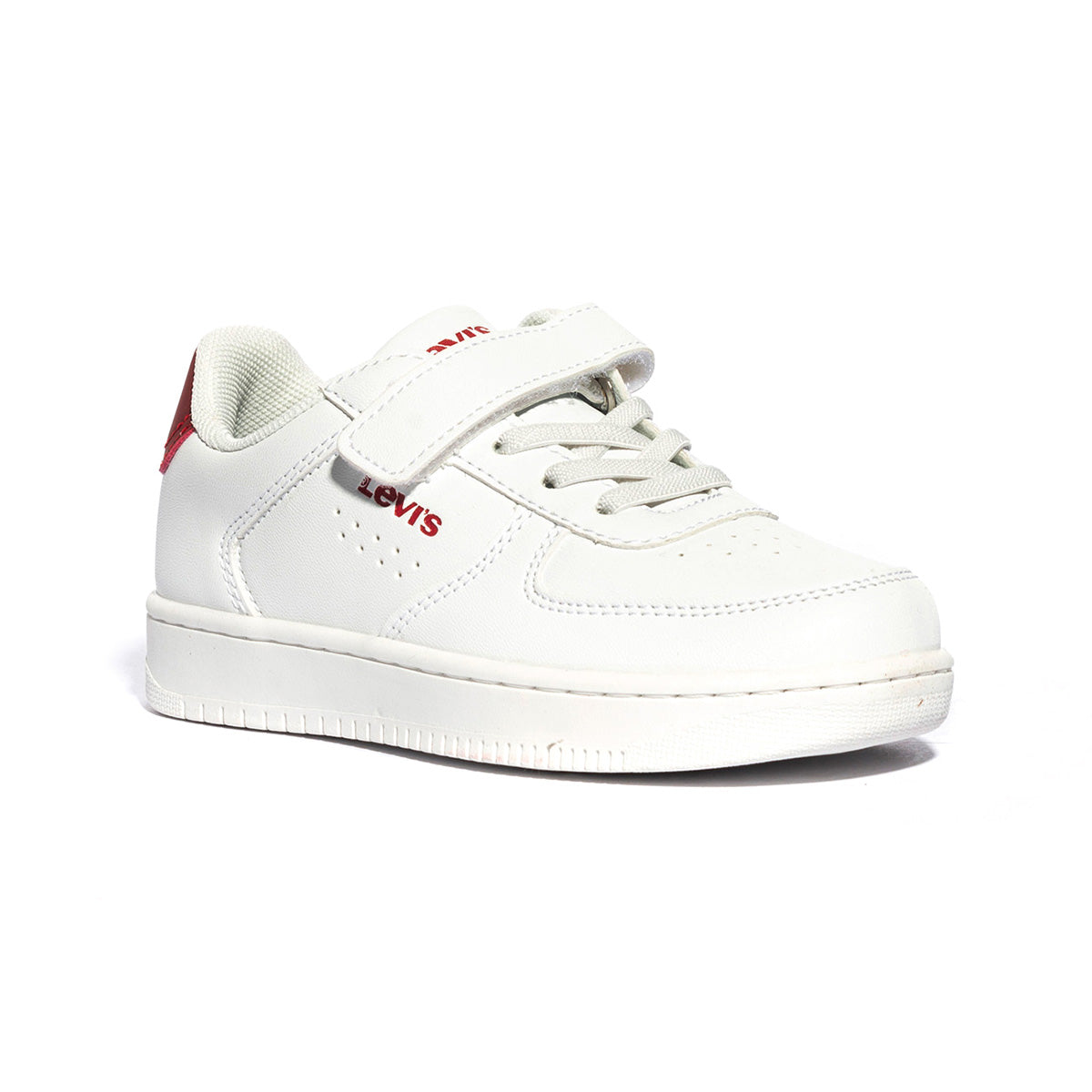 Sneakers Levi's New Union Bianche Rosse