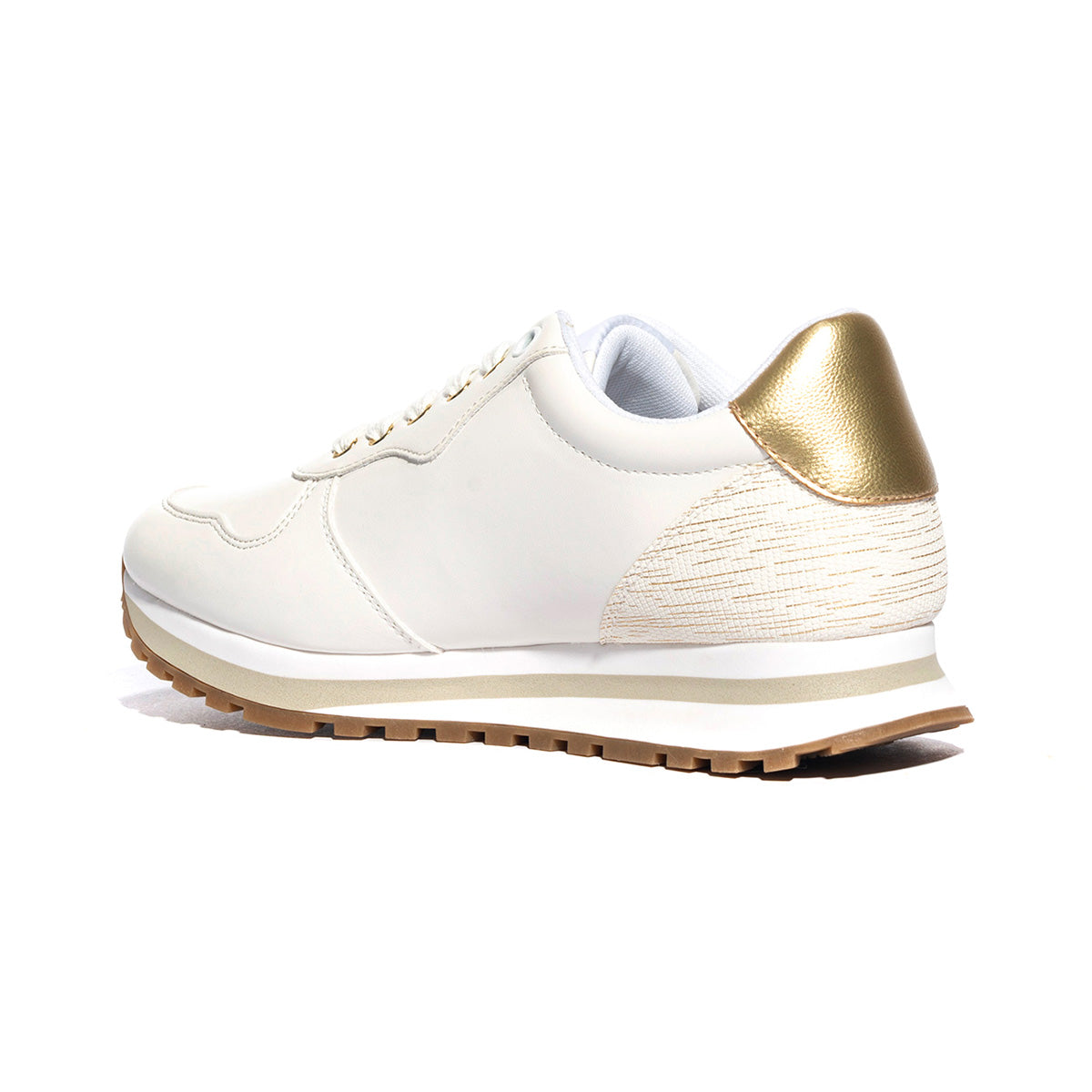 Sneakers Liu Jo Wonder 700 Bianche Oro