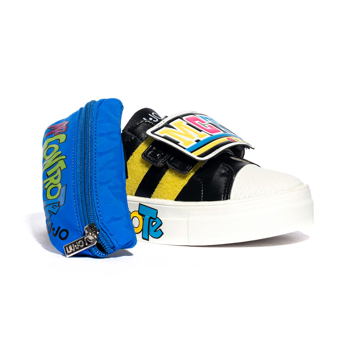 LIUJO 4F1009EX014 BLACK BLUE Sneakers Bambina 