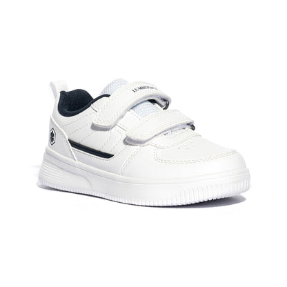 LUMBERJACK SB70411-002 WHITE NAVY BLUE M0145 Sneakers Bambino 