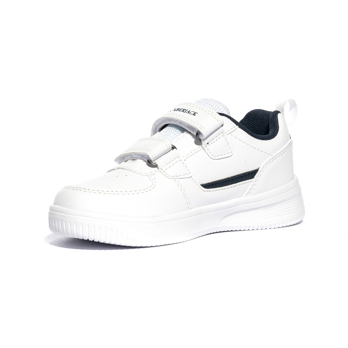 LUMBERJACK SB70411-002 WHITE NAVY BLUE M0145 Sneakers Bambino 